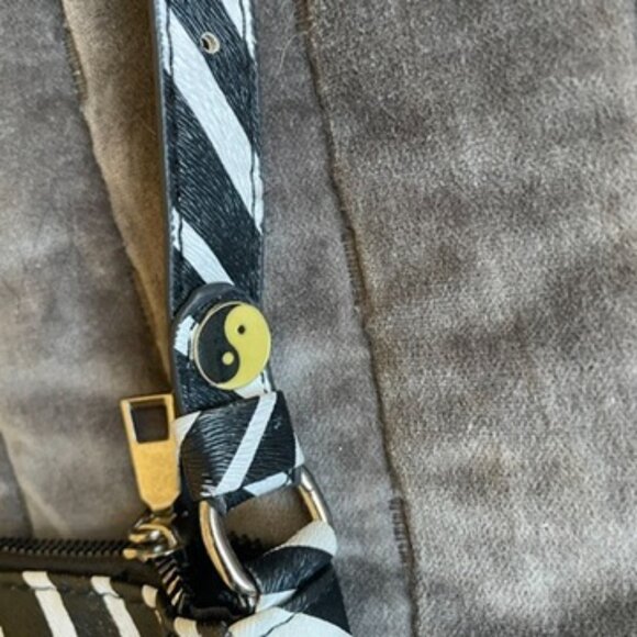 Zebra Print Mini Baguette Purse - Picture 5 of 7